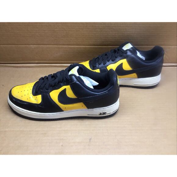 Nike Air Force 1 Varsity Maize Black Bumblebee Mens Size 10 Womens 11.5 main image 4